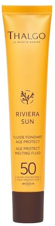 THALGO Sonnenschutz Creme Anti Age Sonnencreme Hoher UV-Schutz für Gesicht und Körper Hochmolekulare Hyaluronsäure und Aloe Vera, korallenfreundlich reef safe