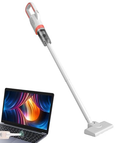 Potente aspiradora inalámbrica: de limpieza para el hogar, aspiradora portátil ultra luz | Aspiradora inalámbrica con cubo de basura integrado para automóviles, pisos, muebles, aspiradora manual