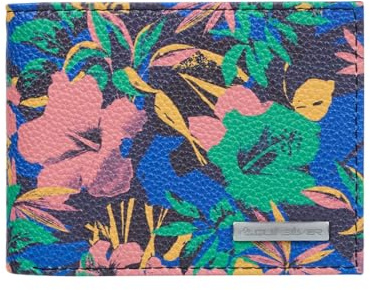 Quiksilver Herren Freshness. Reisezubehör-Brieftasche, Dark Navy Interact FLORAL