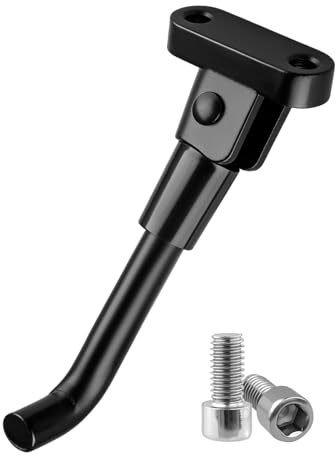 Trottinette Electrique pour Xiaomi M365, Pro 2, Pro, Support de Cale Pied | Béquille Électrique Scooter pour Pro, 1S, Essential, en Alliage d'Aluminium, avec Vis, Kick Stand Scooter Pegs Accessoire