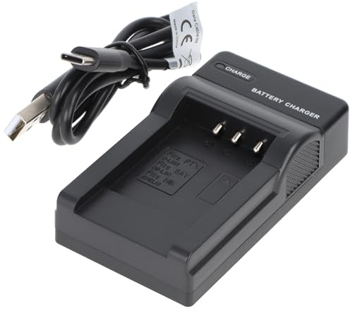 USB Ladegerät kompatibel für Nikon EN-EL19, Pentax D-LI88 und Sanyo DB-L80