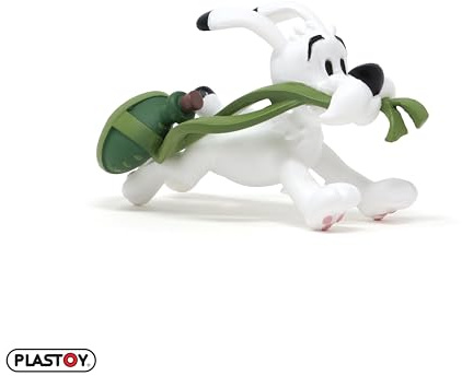 Plastoy Astérix Figur Idéfix und den Zaubertrank - PVC - 6 cm