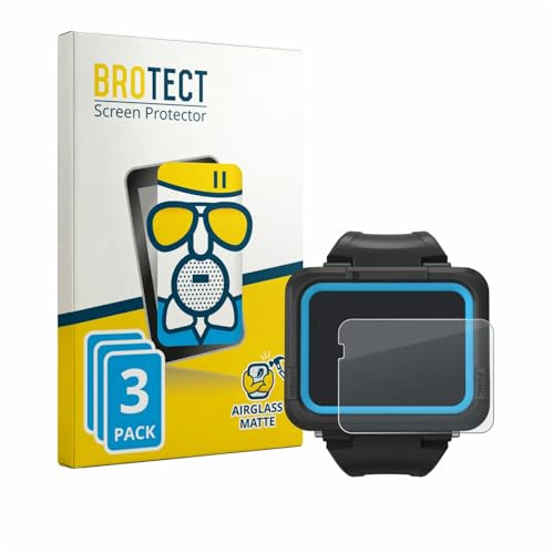 BROTECT Entspiegelungs Schutzglas für Shearwater PEREGRINE dive computer (3 Stück) Schutzfolie Matt [Extrem Kratzfest 9H, Anti-Fingerprint]
