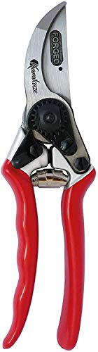 Tijeras de Poda Kamikaze - Mango de Aluminio Antideslizante, Hoja de Acero SK-5, Corta-Alambres, Corte Ø 25mm, Amortiguadores y Bloqueo de Seguridad. Poda Manual