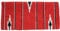 Pferd Baumwolle Acryl Western Sattel Show Trail Decke Navajo 76,2 x 152,4 cm rot 37143