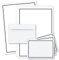 25x Trauer-Papier-Sets DIN A5 Brief-Papier & DIN C6 Trauer-Umschläge I schwarzer Trauer-Rand I 148 x 210 cm I für Laser & Inkjet I TrauerPapiere by GUSTAV NEUSER®