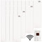 MYLEK Panel Heater Radiator Wifi Smart App Electric 1000W With Thermostat - Wall Mounted or Floor Standing Lot 20 Compliant - Bathroom IP24 Rated - for Homes, Offices and More (1KW)
