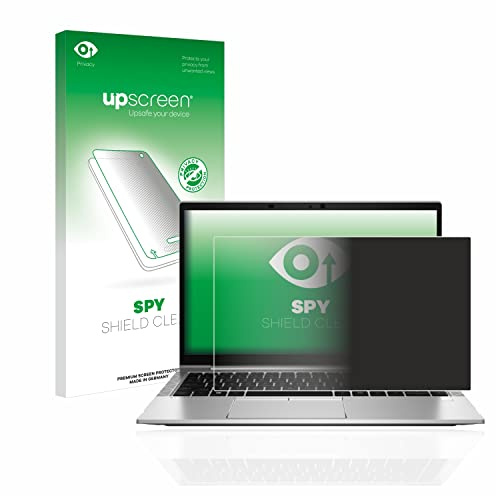 upscreen Blickschutzfolie für HP EliteBook 840 G8 | Anti-Spy Displayschutz Made in Germany Privacy Screen Protector Sichtschutz Blaulichtfilter Klare Folie
