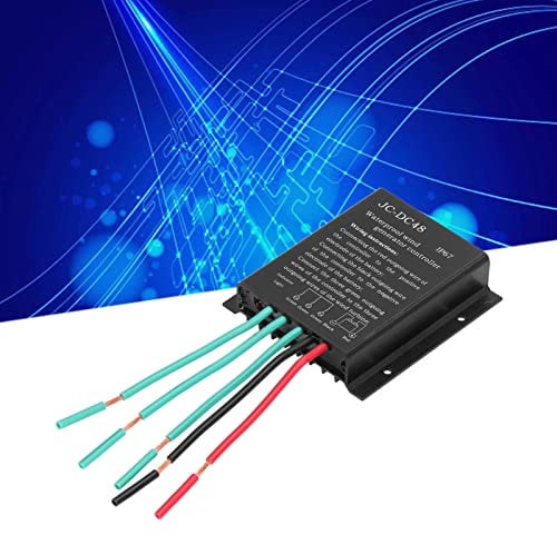 Natudeco Wind Turbines Controller 48V Waterproof Turbine Generator Wind Turbine Charge Controller Automatic Wind Charge Controller Regulator for Solar Light Power station