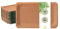 DeinPack braune Pappteller Frischfaser 13 x 20 cm 250 Stück I Pappteller aus Karton I Einwegteller für Geburtstage, Grillfeiern & Partys I fettbeständig I recycelbar und biologisch abbaubar