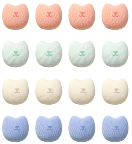 Suuwwn 16pcs Plüsch Cartoon Quilthalter Bettdeckenclips Tröster Greifer Bettdeckenbezug-Clips Bettlaken Bettdeckenhalter Anti-Run Anti-Rutsch-Klemme Bett Clip Bettbezug Clips Quilt Fixing Clips (C)