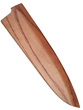 Badiman Knife Scabbard Knife Wooden Cover Cutter Cover Pocket Holder Convenient Sheath Classical Wear Resistant Durable Bag for Kitchen Hunting, 240mm