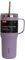 Décor Stainless Steel XL Travel Tumbler Vacuum Insulated for Superior Thermal Performance. Slide Open/Close 2 in 1 Cap for Straw and spout. 24 Hour Cold Rating. Lavender Extra Large 880ml Capacity.