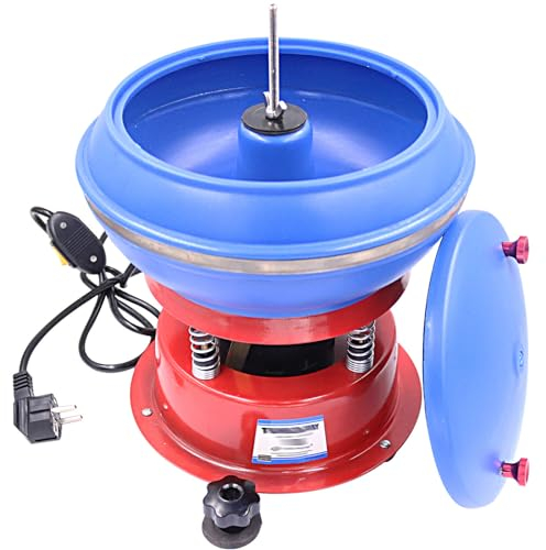 6.2L Rotary Tumbler superficie lucidatore lucidatura Gioielli Lucidatrice machine polissage vibration, lucidatrice a vibrazione a buratto per la levigatura e la lucidatura delle superfici dei pezzi