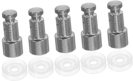 MAGICLULU 5sets Rubber Electric Pressure Cooker Parts Replacement Float Valve Gasket Set for Hawkins Pressure Cooker