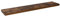 Velano - Bücherregal Wand - Wandregal 118x23.5 cm - Regal Wand - Schweberegal - Hängeregal - Regalbrett - Verbranntes Holz - Küchenregal - Bücherregal Kinder - Deko Wohnzimmer - Gewürzregal Wand