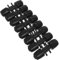 LIOOBO 8Pièces Kit de Raccords à Plastique Barbelé pour Systèmes Irrigation Automatique Adaptateurs de Tuyau à pour Arrosage et Eau