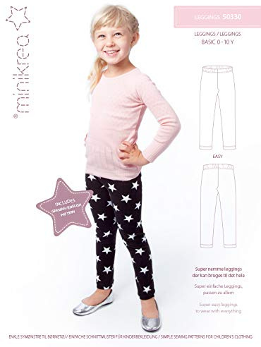 MAGAM-Stoffe Leggings Schnittmuster Kinder inkl. Aufnäher Enno