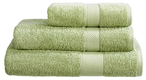 Snugglemore - Turkish Cotton Bath/Hand Towel/Bathroom Towels/Large Sheets/Pack of 2 (Sage, Bath Towel x 2)