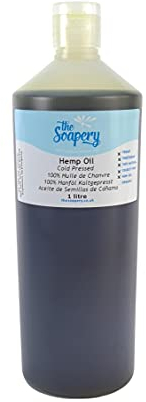Hanföl, 1 liter, kaltgepresst, 100% naturrein, Premium Qualität