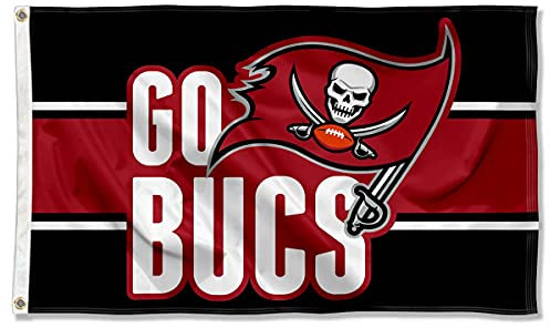 WinCraft Tampa Bay Buccaneers Go Bucs 3x5 Outdoor Flag