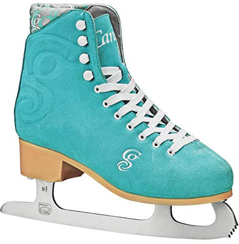 Lake Placid Damen Carlin Schlittschuhe, Meeresschaum, 9