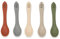 Bubba Bear ® Baby Toddler Cutlery Spoon Set | Led Weaning Spoons & Forks Sets for Feeding | Suitable for Babies from 6 Months