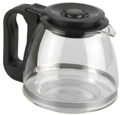 MGE - Jarra de Café - Jarra de Café Universal - Cafetera de Vidrio - Tetera de Cristal Térmico - Jarra Melita con Tapa - Diseño 2
