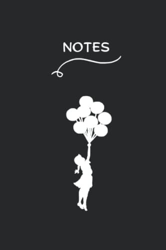Notes: Notizbuch Banksy kariert für Gedanken, Texte, Listen und Gedichte