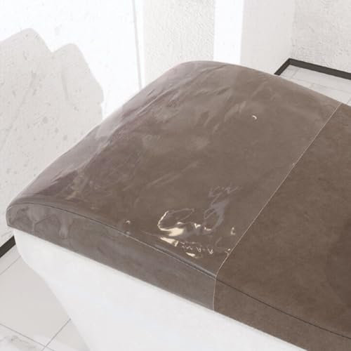 PVC Transparent Matratzenbezug, Schutz - Bezug für Wave Matratze für Kosmetikliege, Vinyl, 180x60 cm, Kopfteil