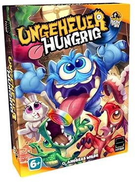 HYBR Ungeheuer Hungrig - innovatives Familienspiel rund um's Farbenmischen