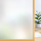 rabbitgoo Fensterfolie Blickdicht Sichtschutzfolie Fenster Selbsthaftend, Milchglasfolie Statisch Haftend 30 x 300 cm ohne Klebstoff Folie Sichtschutz Anti UV für Zuhause Büro Matt