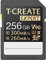 TEAMGROUP T-Create Expert 256GB SD Card UHS-II SDXC U3 V90 Read Speed up to 300MB/s, Supports 8K and 4K Videography Compatible with Canon Sony Nikon Panasonic Olympus Digital Camera TTCSDX256GIIV9001
