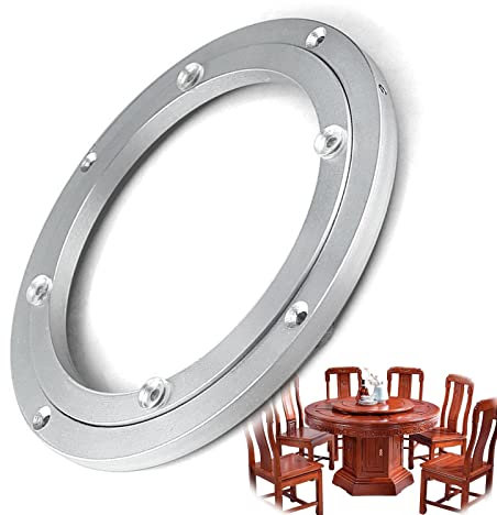WORDFUN Lager Esstisch Rotierende Platte Drehteller Kugelgelagert Hochleistungs Drehender Rotierende Plattenteller Für Esstisch TV Monitor Tischplatte Serving Messe-Displays Hause Restaurante