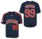 ZXCVB Herren #99 Ricky Vaughn Trikot 90er Jahre Hip Hop Kleidung Film Baseball Trikot genäht, Dunkelblau, L