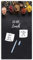daazoo Glas Magnettafel Black Spices 30 x 60 cm (MOTIV KÜCHE) – Die ideale Magnetwand, die Ihre Notizen und Schnappschüsse perfekt in Szene setzt - Der funktionale Eyecatcher für Küche, Flur oder Büro