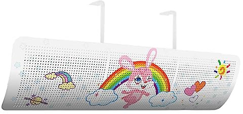 aire acondicionado ajustable – aire acondicionado para pared multifuncional, accesorios para parabrisas, 90 x 27 x 0,5 cm