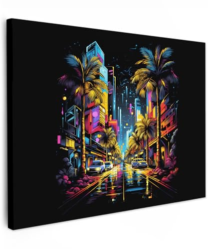 MuchoWow© Leinwandbild Dekoration Wohnzimmer Bilder Aufhängen Wall