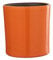 J-Line Pot De Fleurs Flexible Ceramique Orange Medium