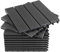 Montafox WPC Fliesen 30 x 30 cm 11 Stück / 1m² Grau Terrassenfliesen Klicksystem Fliese Holzoptik Bodenbelag Klickfliesen Terrasse Balkon, Größe (Fläche):1 m² | 11 Fliesen, Farbe:Grau