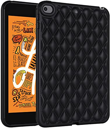 iPad Back Case Only For Apple iPad Mini 5th/4th Generation Released 2019/2015 and Model Numbers are A1538 A1550 A2126 A2124 (Black)