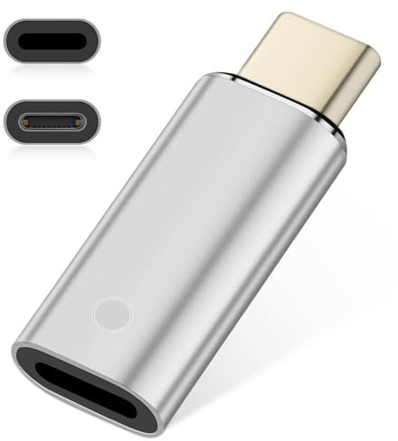flintronic Adattatore Ricarica per Apple Pencil 1st, Adattatore da USB C a Apple Pencil, Adattatore di Ricarica Cavo, Connettore Adattatore per Apple Pencil 1st iPad 10th 2022
