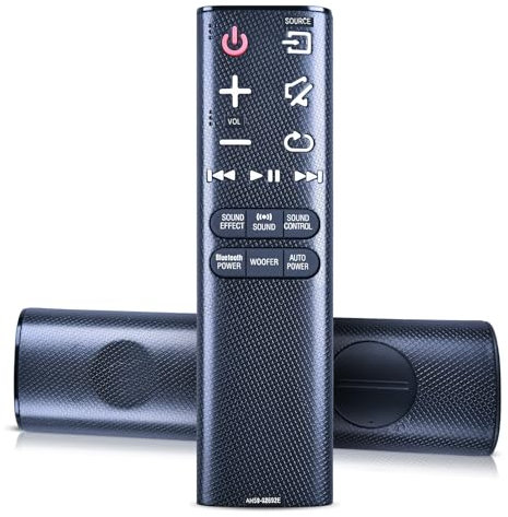 CLVIZCXOM AH59-02692E Remote Control Replacement Fit for Samsung Soundbar, Multi-Function Replace Sound Bar Audio Remote Control Fit for Samsung Ps-Wj6000 Hw-J355 Hw-J450