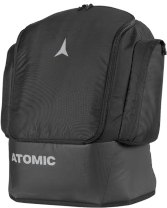 Atomic REDSTER Heated Boot Pack 230V I Beheizbare Skischuhtasche mit Helmfach & Temperaturregler I Wasserabweisender Skischuh-Rucksack mit Bodenmatte I Skitasche inkl. Auto-Stecker