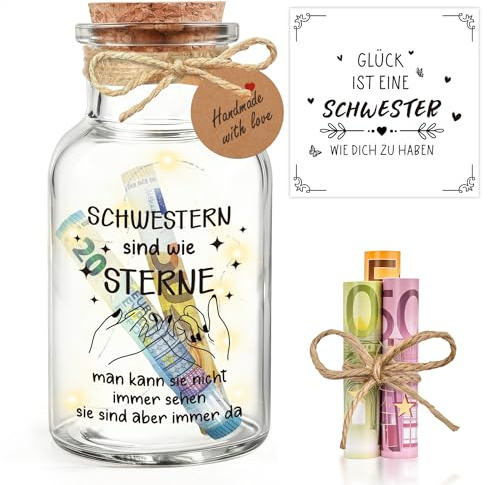 TUZELIYA Original Sister Gifts Birthday LED Bottle Light