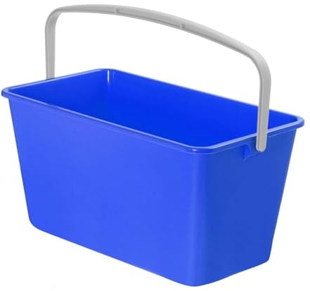 Apex Secchio 15 litri rettangolare con Manico, ideale anche per utilizzo con Attrezzi per la Pulizia Professionale
