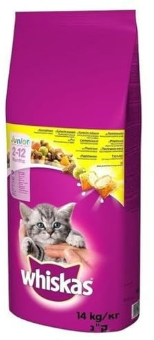 ?Whiskas 267261 Cats Dry Food Kitten Chicken 14 kg