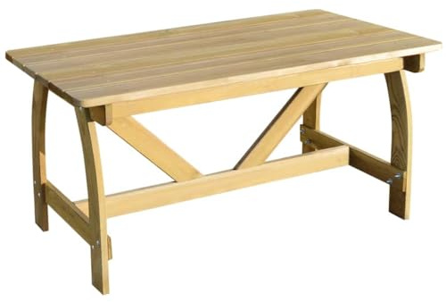 vidaXL Gartentisch 150 x 74 x 75 cm Imprägniertes Kiefernholz