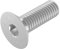 Tornillo avellanado SECCARO M5 x 16 mm, acero inoxidable V2A VA A2, DIN 7991 / ISO 10642, hexágono interior, 20 piezas