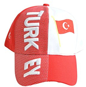 Kappe Motiv Türkei Fahne, Nation - Cap mit türkischer Fahne